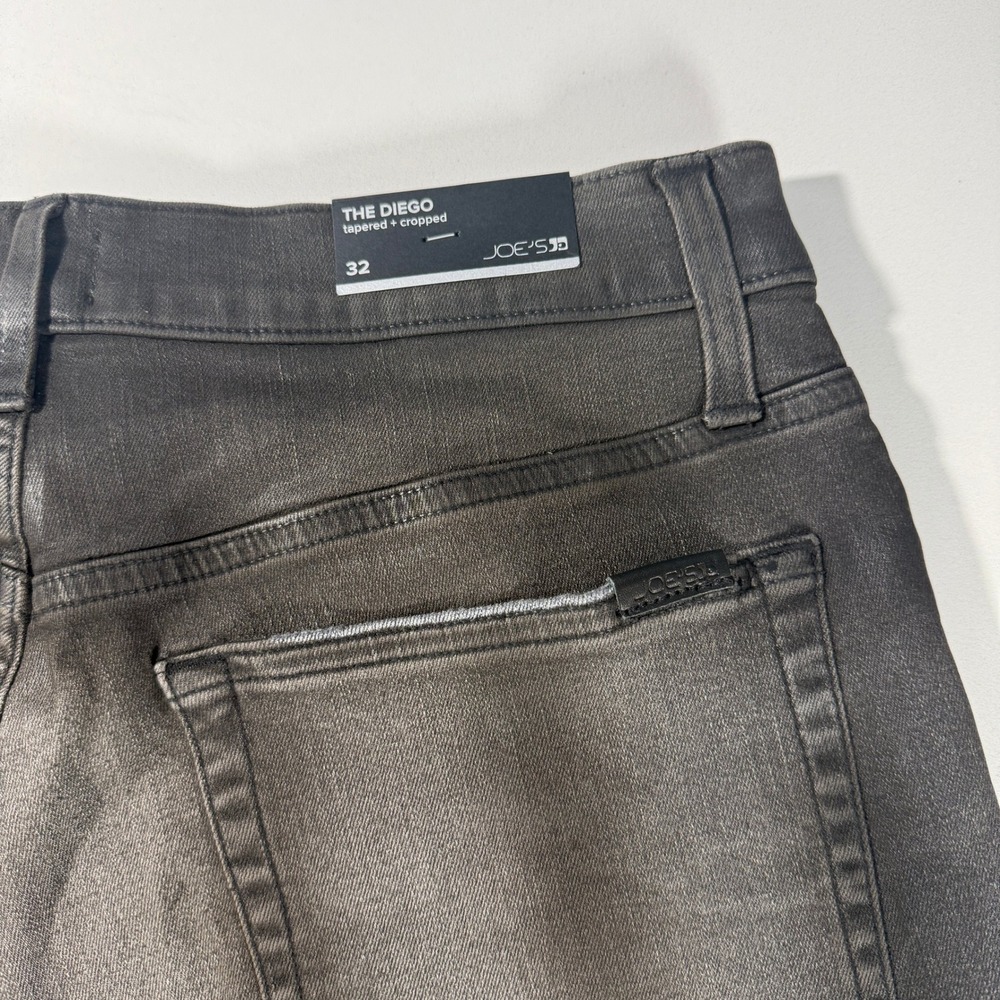 Joes Jeans The Diego Tapered Cropped Sabin Grey Mens Denim Pants 32 GBBSB48551 - Picture 11 of 12